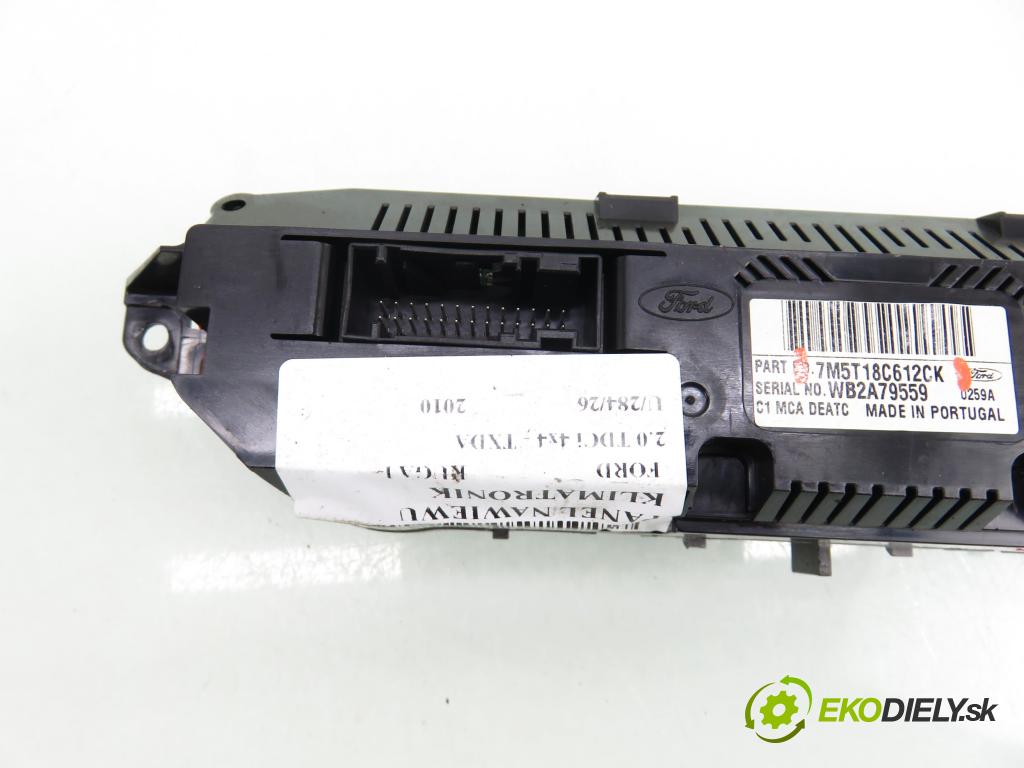 FORD KUGA I SUV 2010 120,00 2.0 TDCi 4x4 163 - TXDA 1997,00 Panel topení KLIMATRONIK 7M5T18C612CK
