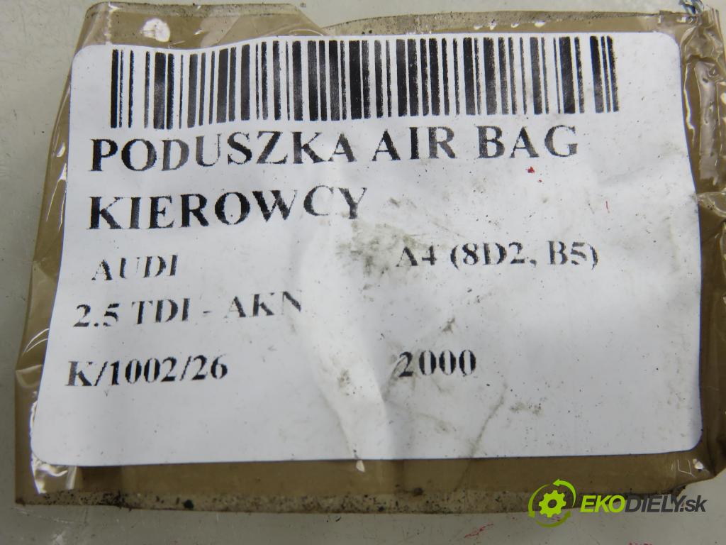 AUDI A4 (8D2, B5) SEDAN 2000 110,00 2.5 TDI - AKN 2496,00 AirBag air BAG volantu 4B0880201AF
