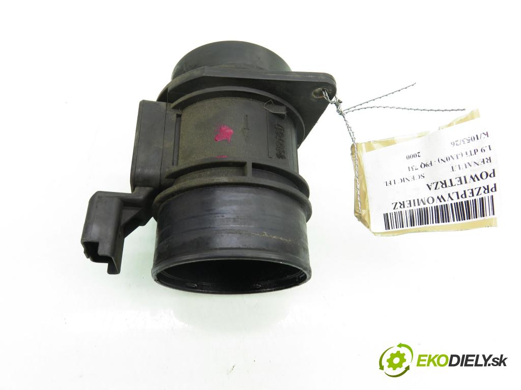 RENAULT SCENIC I (JA0/1_) MINIVAN 2000 72,00 1.9 dTi (JA0N) - F9Q 731 1870,00 váha vzduchu vzduchu 5WK9620 ; 5WK9620Z