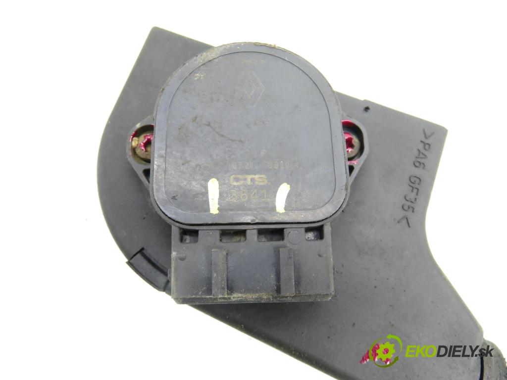 RENAULT SCENIC I (JA0/1_) MINIVAN 2000 72,00 1.9 dTi (JA0N) - F9Q 731 1870,00 potenciometr plynového pedálu 7700431916 ; CTS3641 (Potenciometr plynového pedálu)