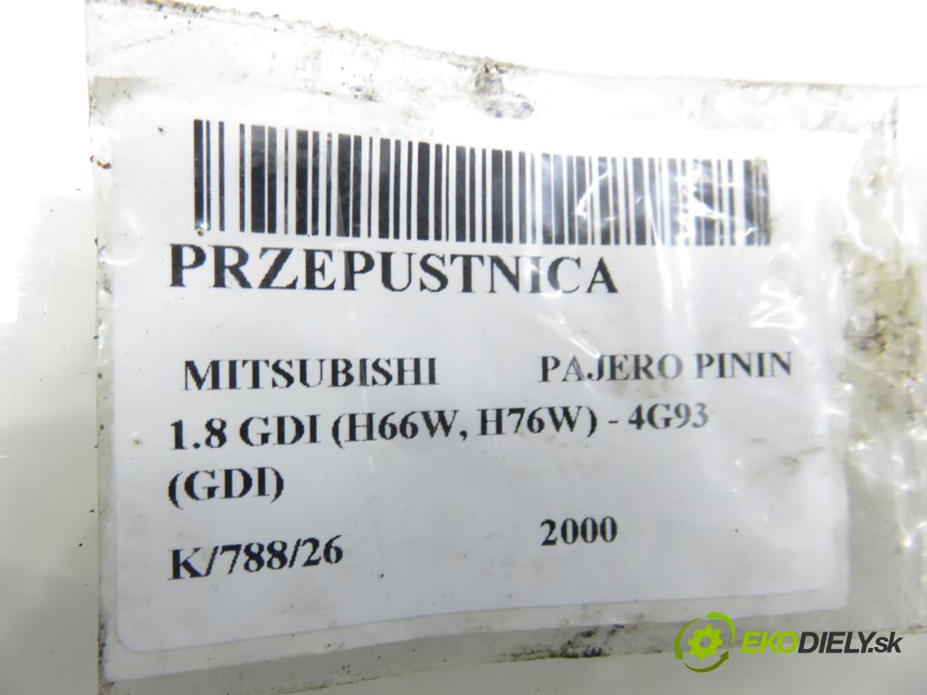 MITSUBISHI PAJERO PININ (H6_W, H7_W) TERENOWY 2000 88,00 1.8 GDI (H66W, H76W) - 4G93 (GDI) 1834,00 škrtíci klapka EAC60001 (Škrticí klapka)