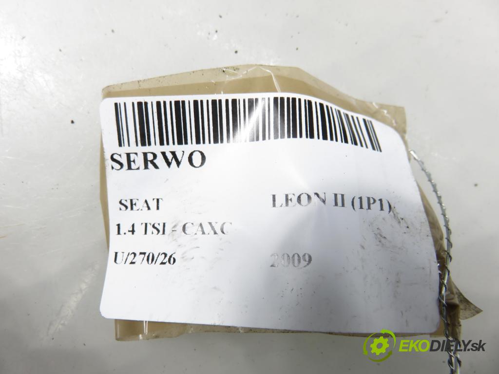 SEAT LEON (1P1) HB 2009 92,00 1.4 TSI - CAXC 1390,00 Posilovač 1K1614105BH (Servočerpadlo)