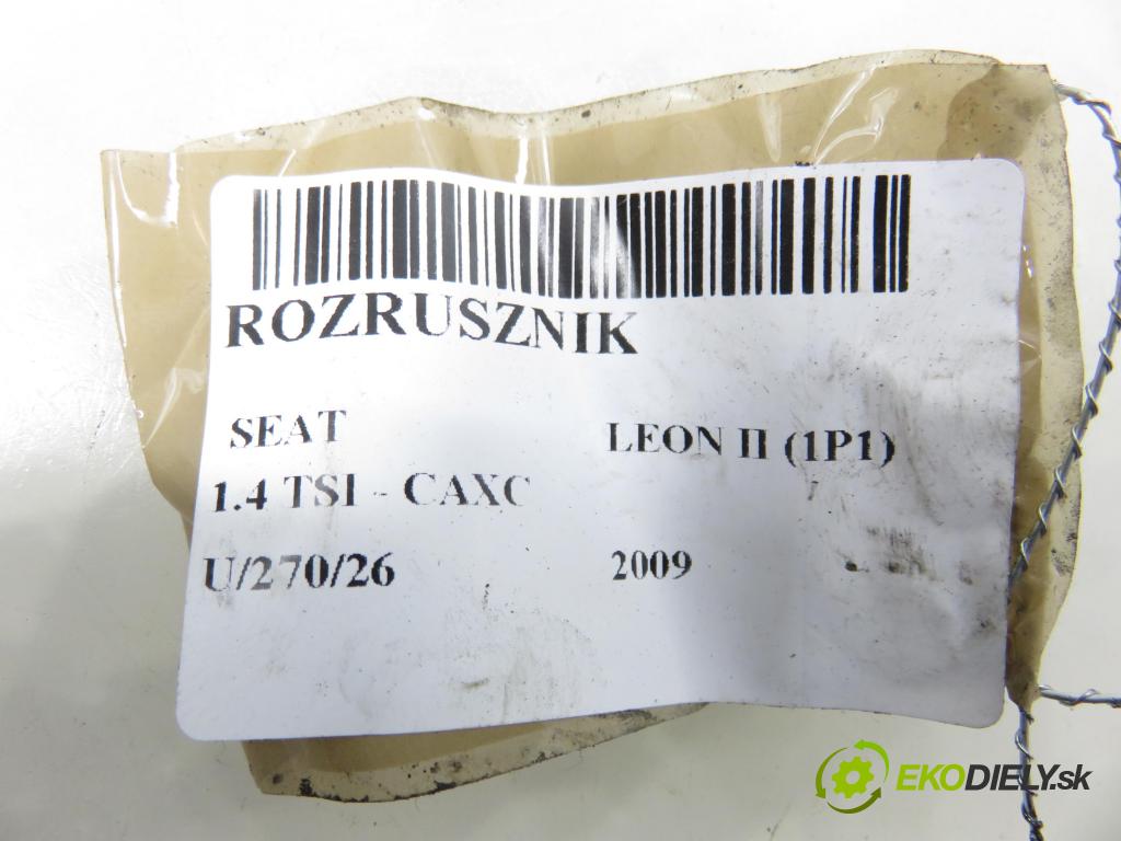 SEAT LEON (1P1) HB 2009 92,00 1.4 TSI - CAXC 1390,00 startér DS6G11 ; 02Z911023G (Startér)