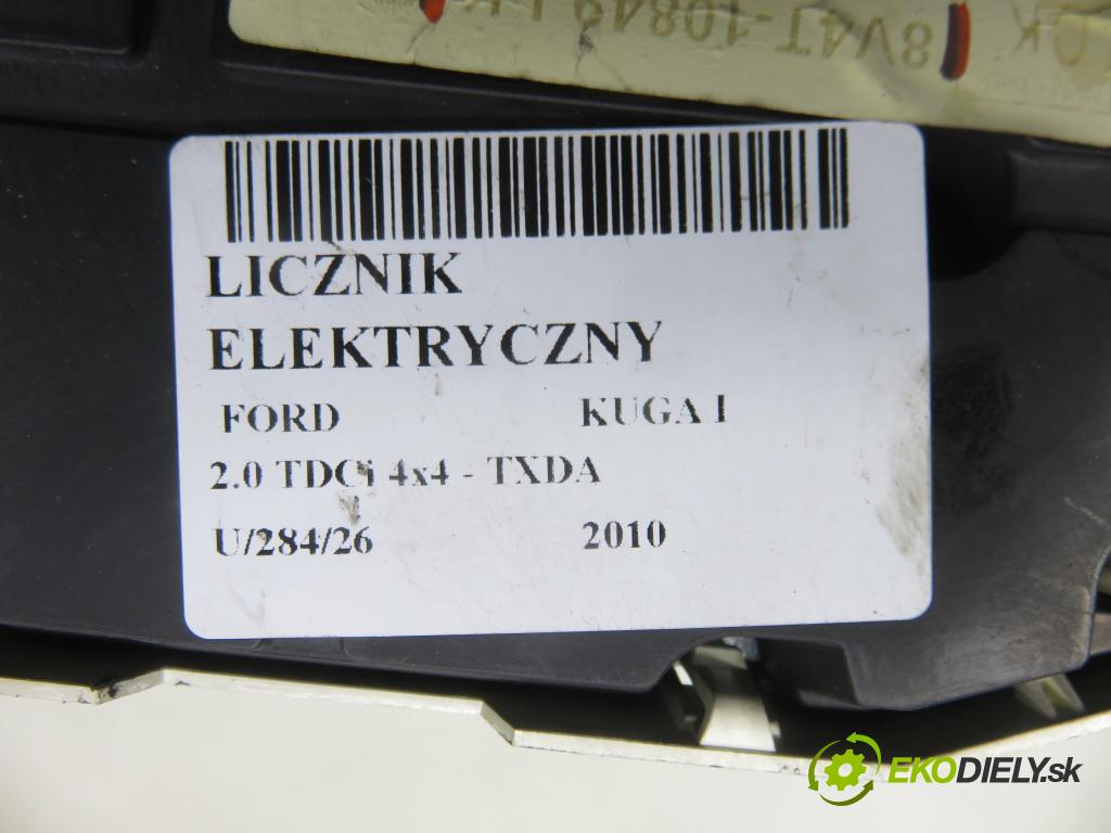 FORD KUGA I SUV 2010 120,00 2.0 TDCi 4x4 - TXDA 1997,00 prístrojovka elektrický 8V4T10849LK