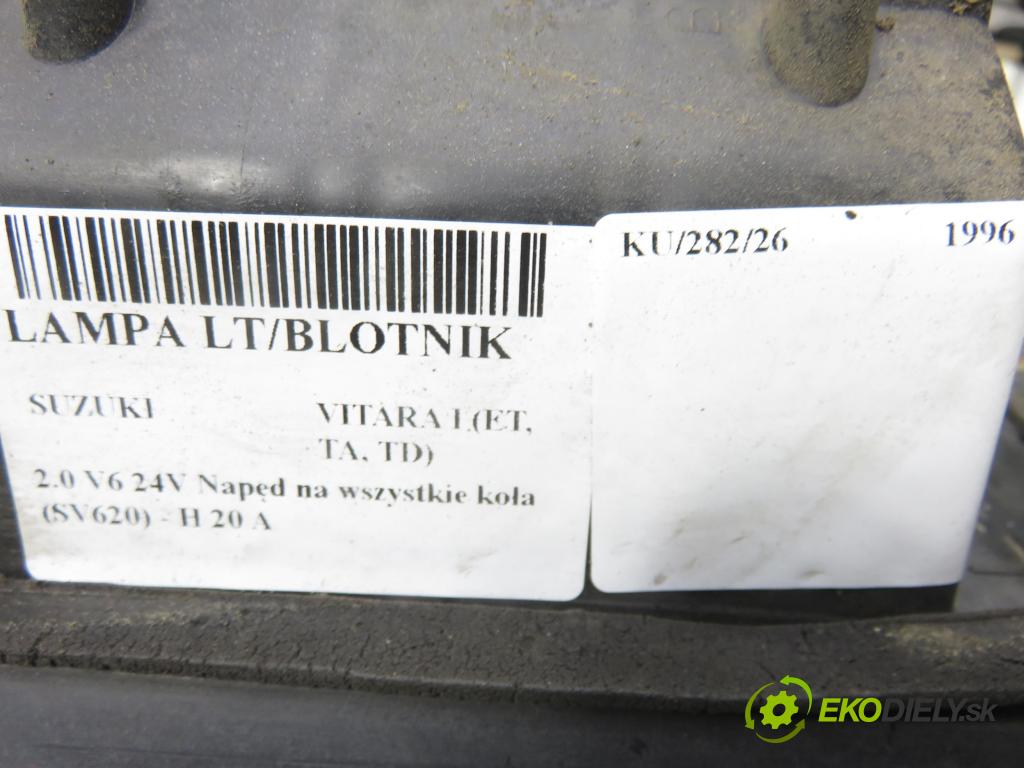 SUZUKI VITARA (ET, TA, TD) TERENOWY 1996 100,00 2.0 V6 24V Napęd na wszystkie koła (SV620) - H 20  1998,00 Svetlo ľavé zadné