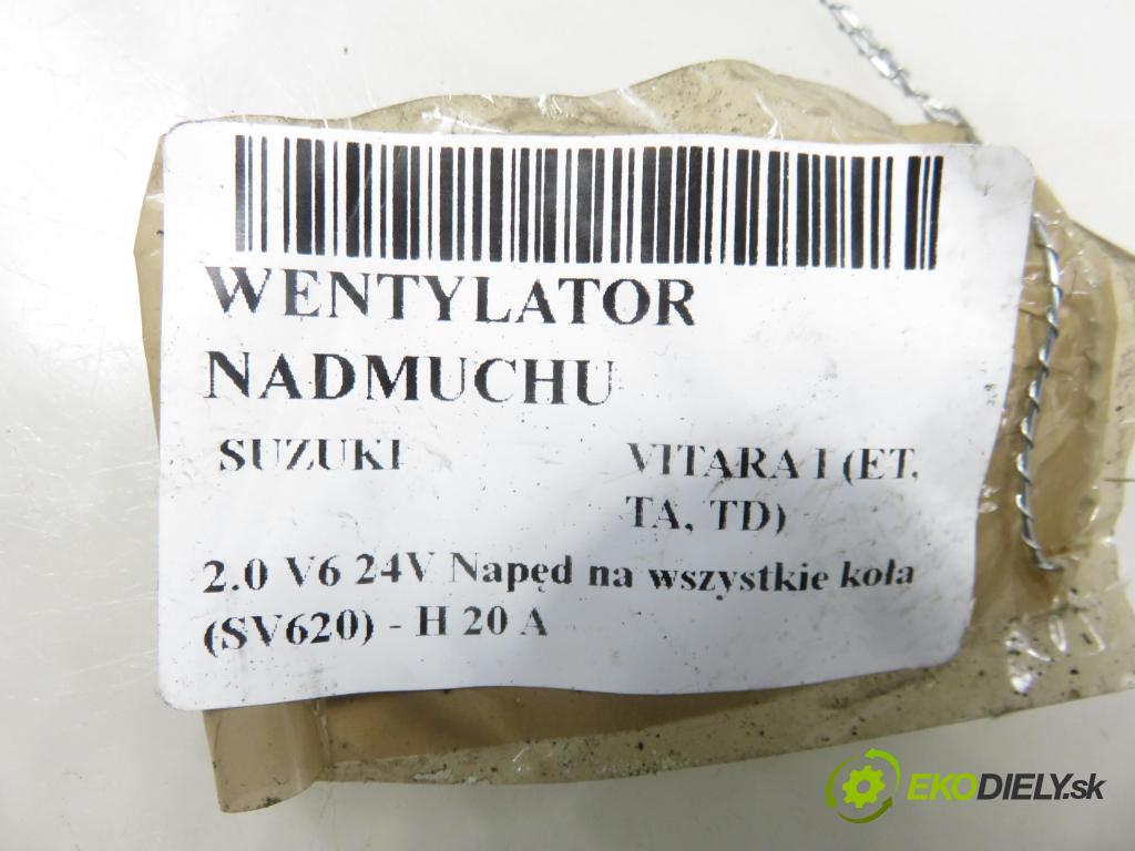 SUZUKI VITARA (ET, TA, TD) TERENOWY 1996 100,00 2.0 V6 24V Napęd na wszystkie koła (SV620) - H 20  1998,00 Ventilátor vetráku
