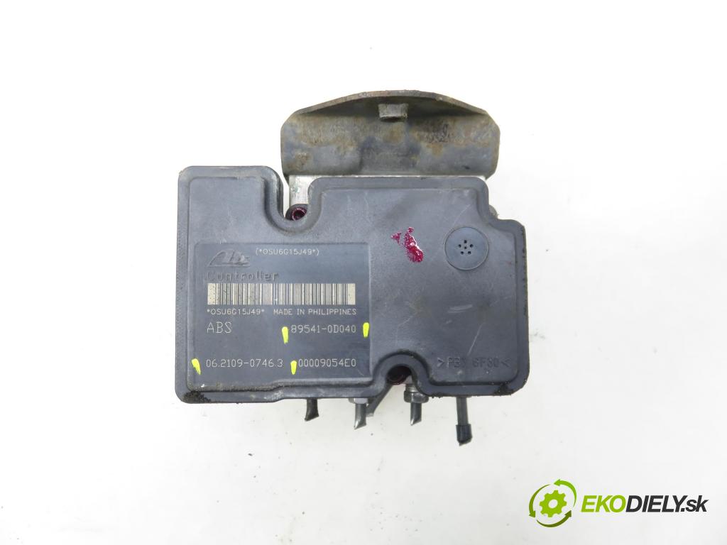 TOYOTA YARIS (_P9_) HB 2006 66,00 1.4 D-4D (NLP90_) - 1ND-TV 1364,00 pumpa ABS 895410D040 ; 06210907463 ; 06210207464 (Pumpa ABS)