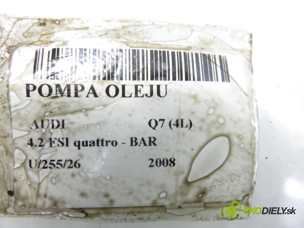 AUDI Q7 (4L) SUV 2008 257,00 4.2 FSI quattro - BAR 4163,00 pumpa oleje 079115103S (Olejové čerpadlo)