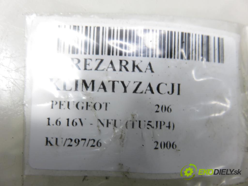 PEUGEOT 206 liftback (2A/C) HB 2006 80,00 1.6 16V - NFU (TU5JP4) 1587,00 KOMPRESOR: klimatizácie 9655191580 (Kompresor klimatizácie)