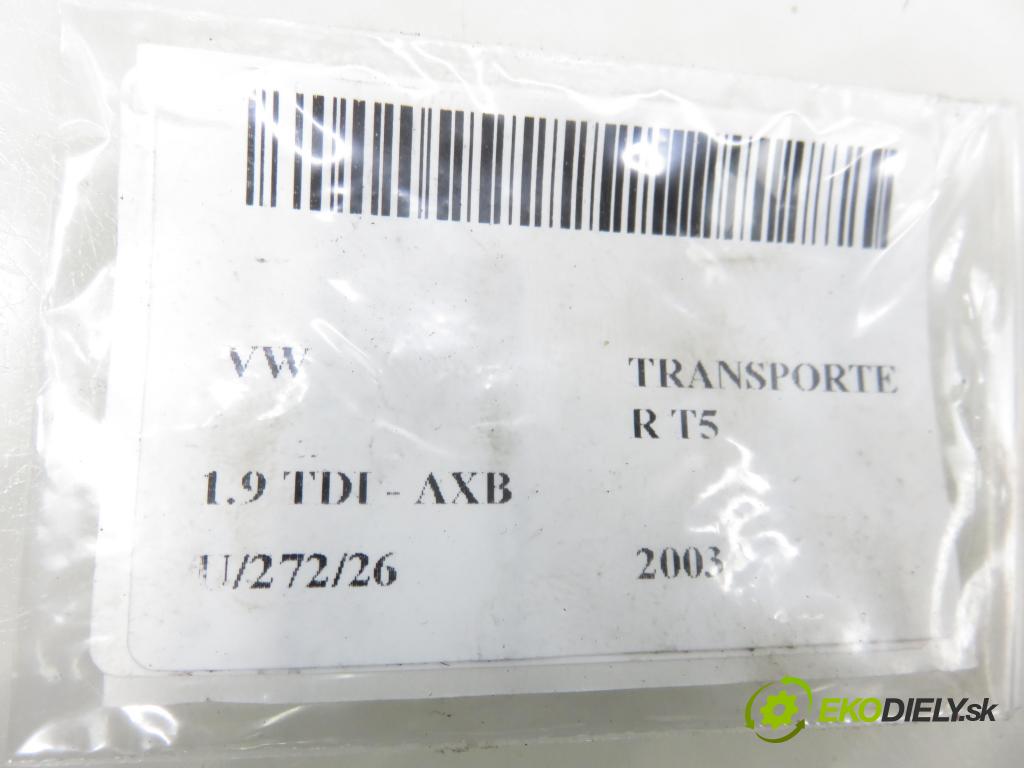 VW TRANSPORTER V Skrzynia (7HA, 7HH, 7EA, 7EH) FURGON 2003 77,00 1.9 TDI PD 105 - AXB 1896,00 řídící jednotka VENTILÁTORY 3B0919506