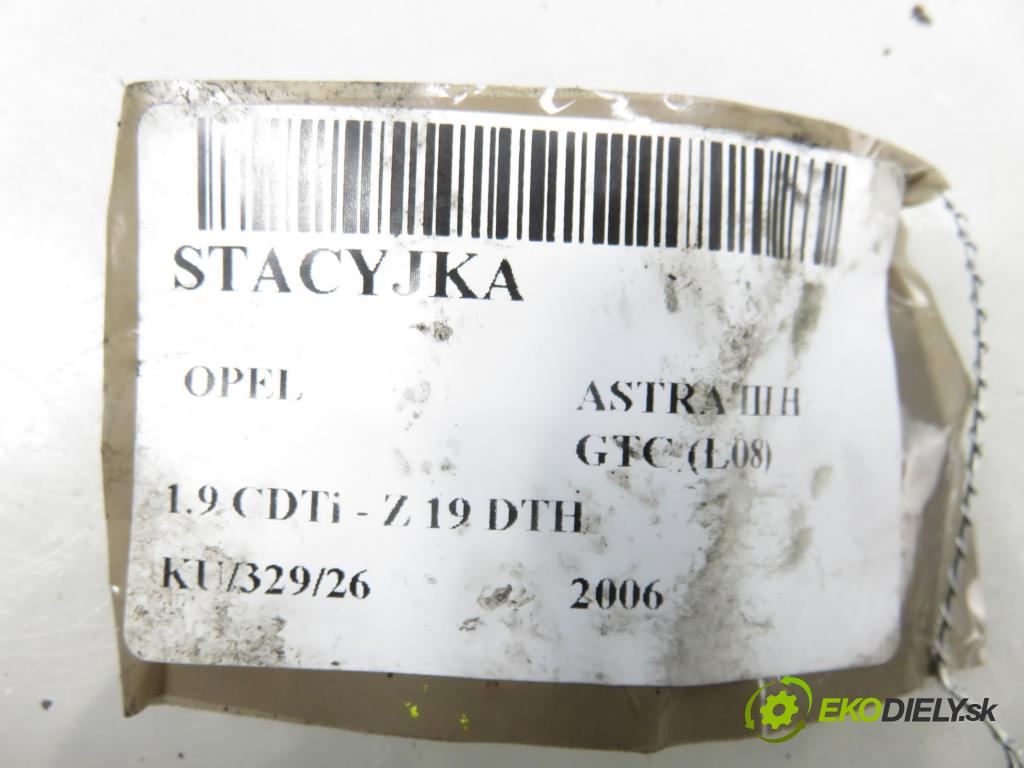 OPEL ASTRA H GTC (L08) HB 2006 110,00 1.9 CDTi - Z 19 DTH 1910,00 spínačka 2823270006A (Spínací skříňka)
