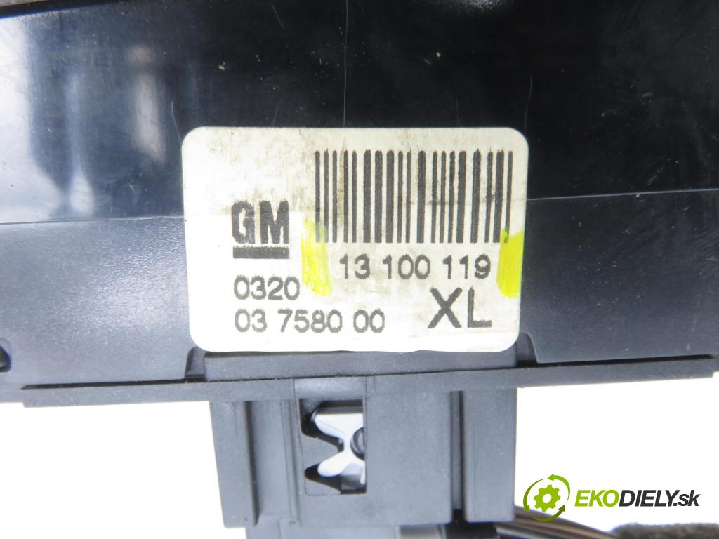 OPEL ASTRA H GTC (L08) HB 2006 110,00 1.9 CDTi - Z 19 DTH 1910,00 prepínač výstražných (núdzových) 13100119