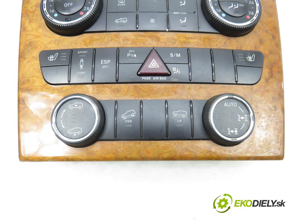 MERCEDES-BENZ KLASA GL (X164) SUV 2008 165,00 GL 320 CDI 4-matic (164.822) - OM 642.940 2987,00 Panel topení KLIMATRONIK A1648700858 ; A2519063300 ; A2518206489