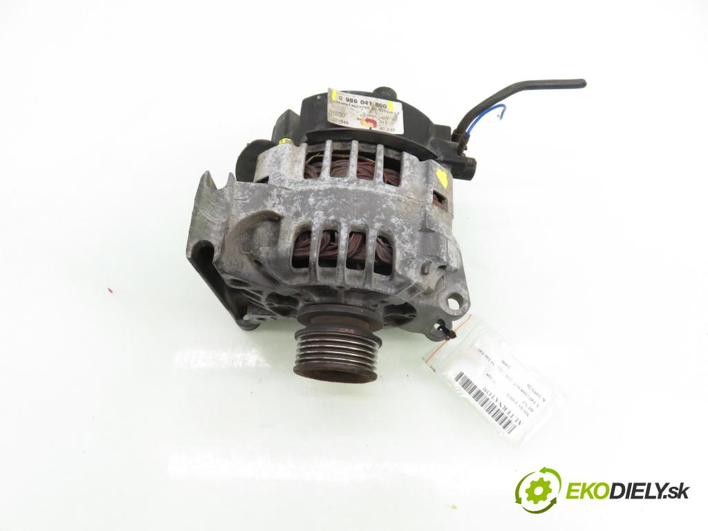 MERCEDES-BENZ KLASA A (W168) HB 2000 60,00 A 140 (168.031, 168.131) - M 166.940 1397,00 Alternátor 0986041800 (Alternátor)