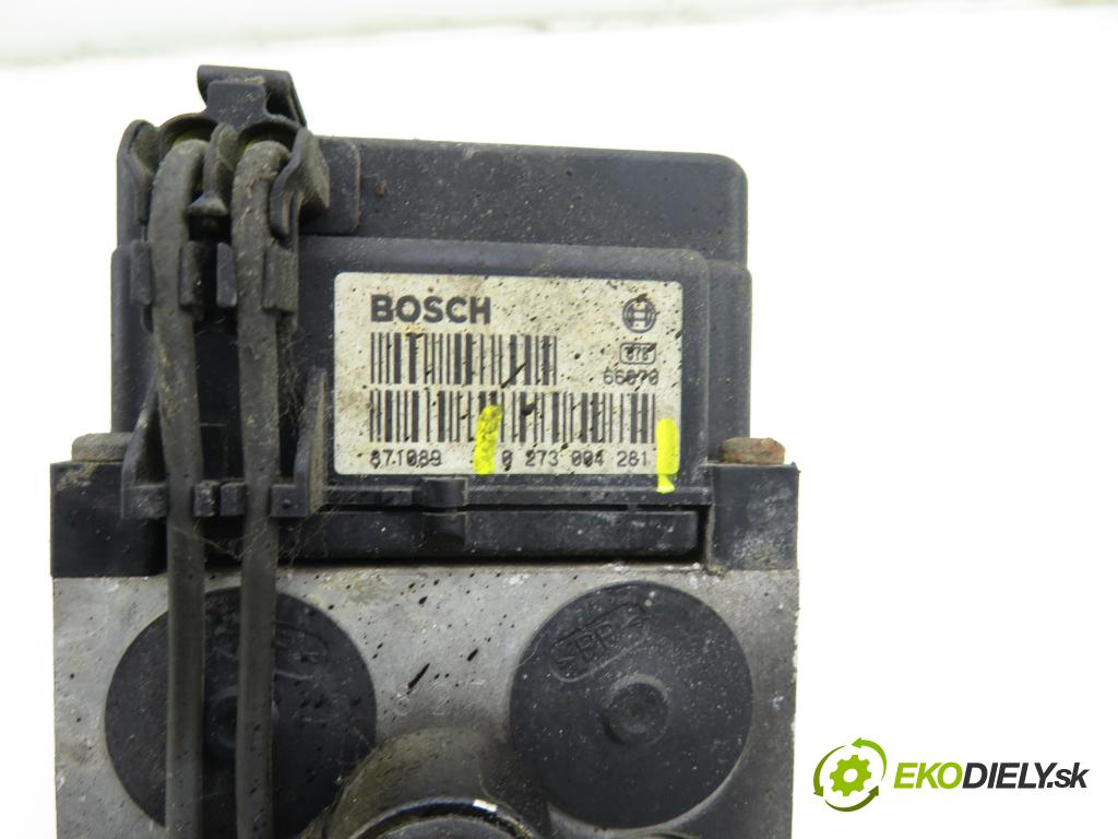 AUDI A4 Avant (8D5, B5) KOMBI 1998 92,00 1.8 - ADR 1781,00 pumpa ABS 0273004281 ; 8E0614111AB ; 0265216559 (Pumpa ABS)