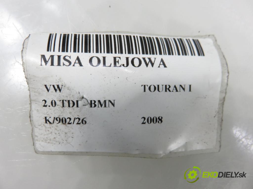 VW TOURAN (1T1, 1T2) MINIVAN 2008 125,00 2.0 TDI - BMN 1968,00 Vaňa olejová 03G103603AD (Olejová vaňa)