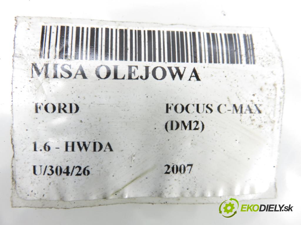 FORD FOCUS C-MAX (DM2) MINIVAN 2007 74,00 1.6 - HWDA 1596,00 vana olejová 98MM6675CB (Olejová vana)