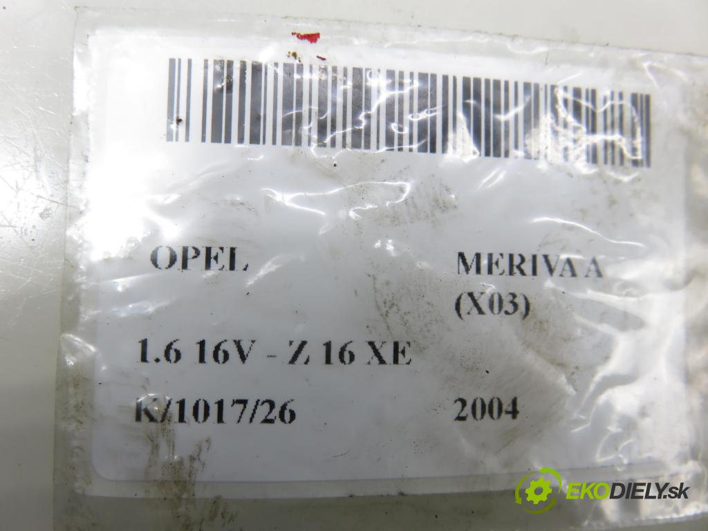 OPEL MERIVA A nadwozie wielkoprzestrzenne (MPV) (X03) HB 2004 74,00 1.6 16V - Z 16 XE 1598,00 Snímač oleja 24463474