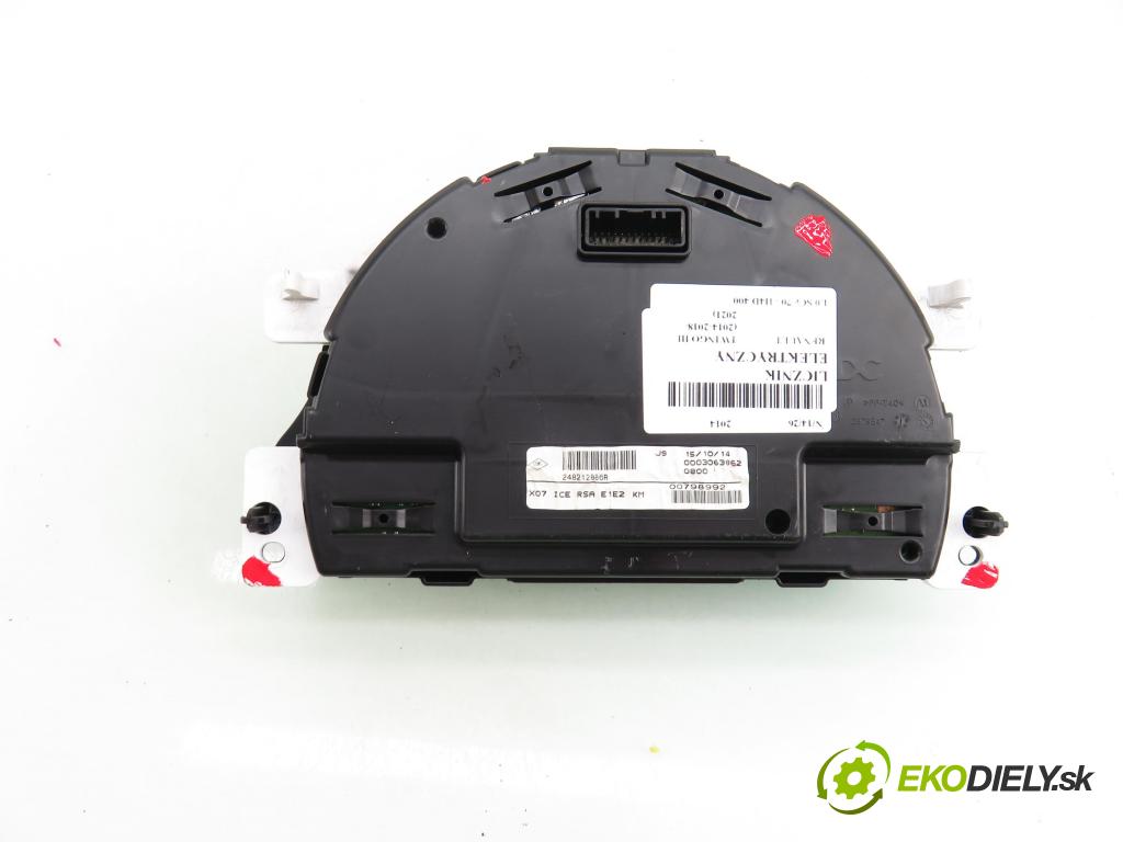 RENAULT TWINGO III (BCM_) HB 2014 52,00 1.0 SCe 70 - H4D 400 999,00 prístrojovka elektrický 248212886R ; 0003063862
