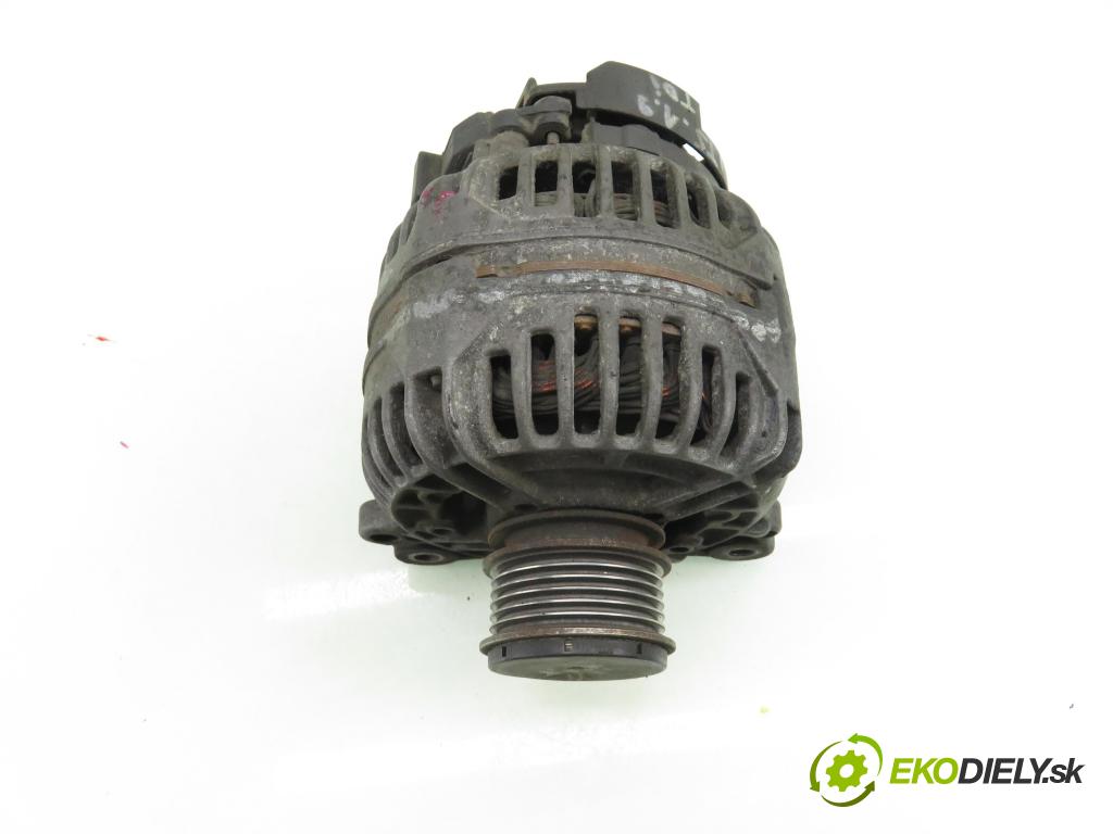VW TRANSPORTER V Skrzynia (7HA, 7HH, 7EA, 7EH) FURGON 2003 77,00 1.9 TDI PD 105 - AXB 1896,00 Alternátor 028903028E ; 0124515010 (Alternátor)