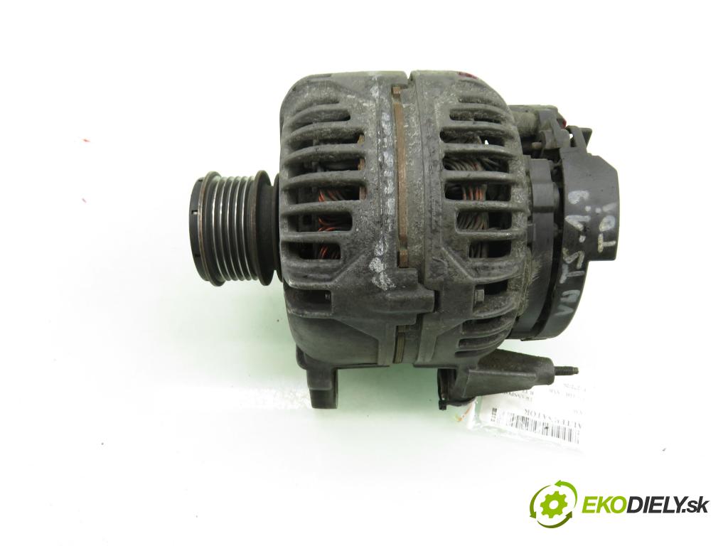 VW TRANSPORTER V Skrzynia (7HA, 7HH, 7EA, 7EH) FURGON 2003 77,00 1.9 TDI PD 105 - AXB 1896,00 Alternátor 028903028E ; 0124515010 (Alternátor)