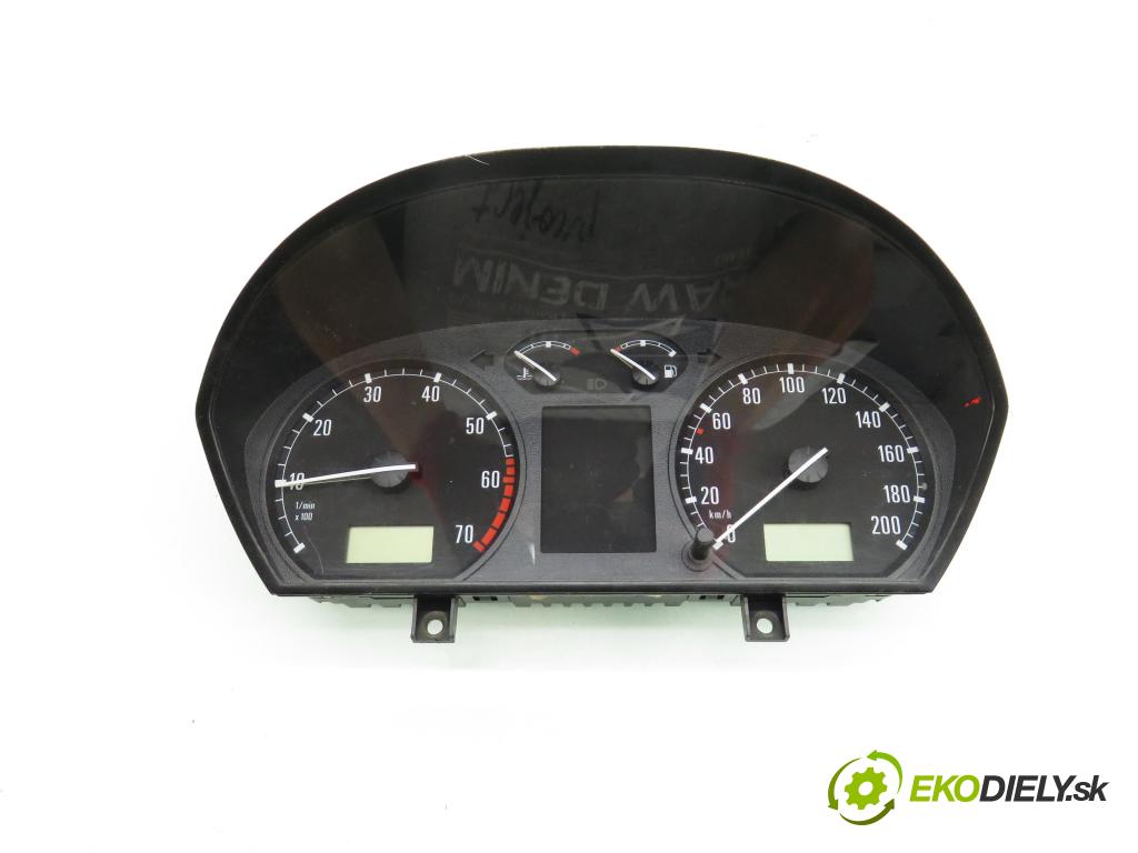 SKODA FABIA I (6Y2) HB 2000 44,00 1.4 - AZF 1397,00 Prístrojovka elektrický 6Y1919860C ; 110080014003