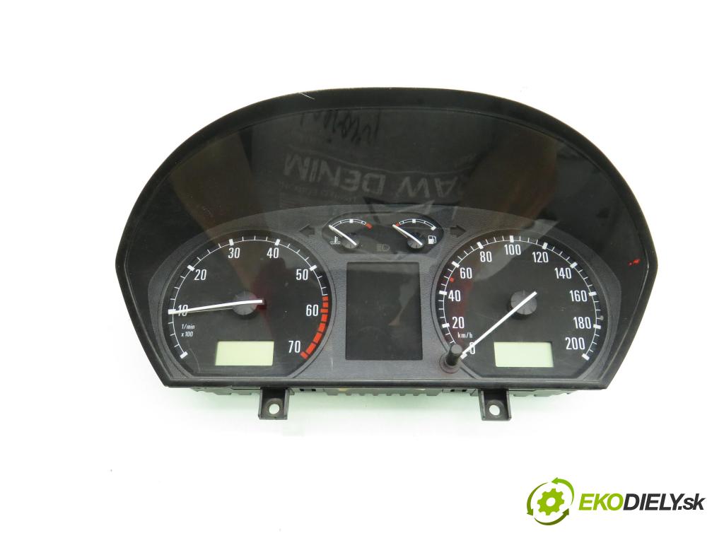 SKODA FABIA I (6Y2) HB 2000 44,00 1.4 - AZF 1397,00 Prístrojovka elektrický 6Y1919860C ; 110080014003