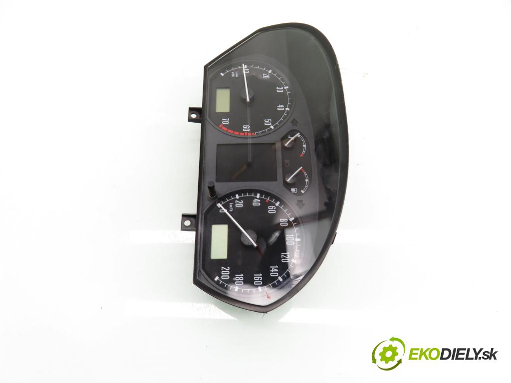 SKODA FABIA I (6Y2) HB 2000 44,00 1.4 - AZF 1397,00 Prístrojovka elektrický 6Y1919860C ; 110080014003