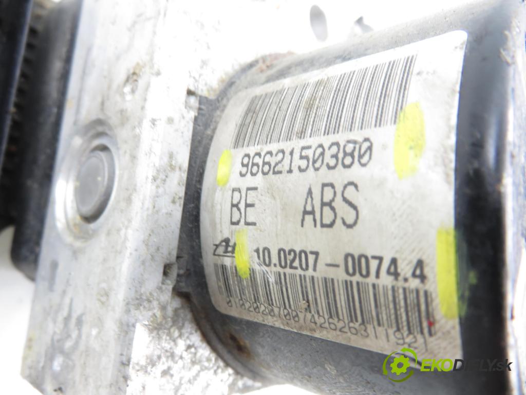 CITROEN C3 I (FC_) HB 2007 50,00 1.4 HDi - 8HZ (DV4TD) 1398,00 pumpa ABS 10097011343 ; 9662150380 ; 10020700744 (Pumpa ABS)