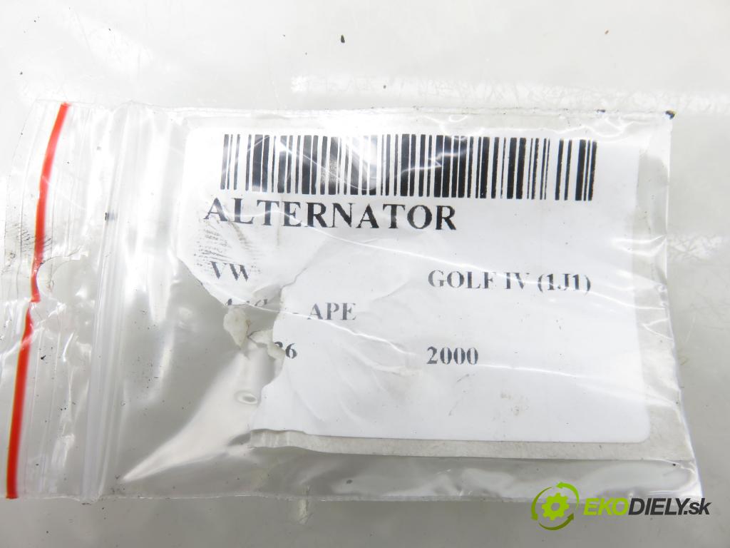 VW GOLF IV (1J1) HB 2000 55,00 1.4 16V - APE 1390,00 Alternátor 028903028D ; 0124325003 (Alternátor)