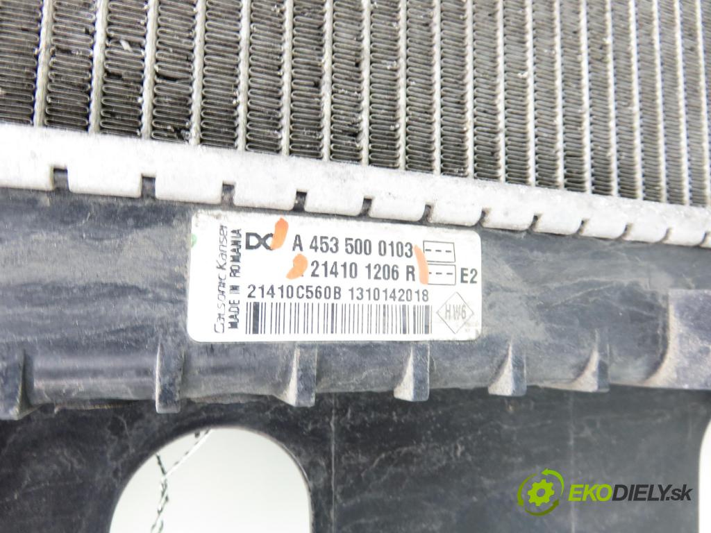 RENAULT TWINGO III (BCM_) HB 2014 52,00 1.0 SCe 70 - H4D 400 999,00 chladič vody A4535000103 ; 214101206R