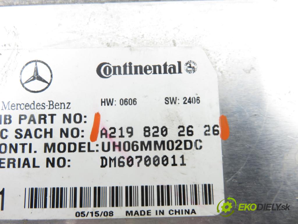 MERCEDES-BENZ KLASA GL (X164) SUV 2008 165,00 GL 320 CDI 4-matic (164.822) - OM 642.940 2987,00 řídící jednotka / MODUL INNE A2198202626