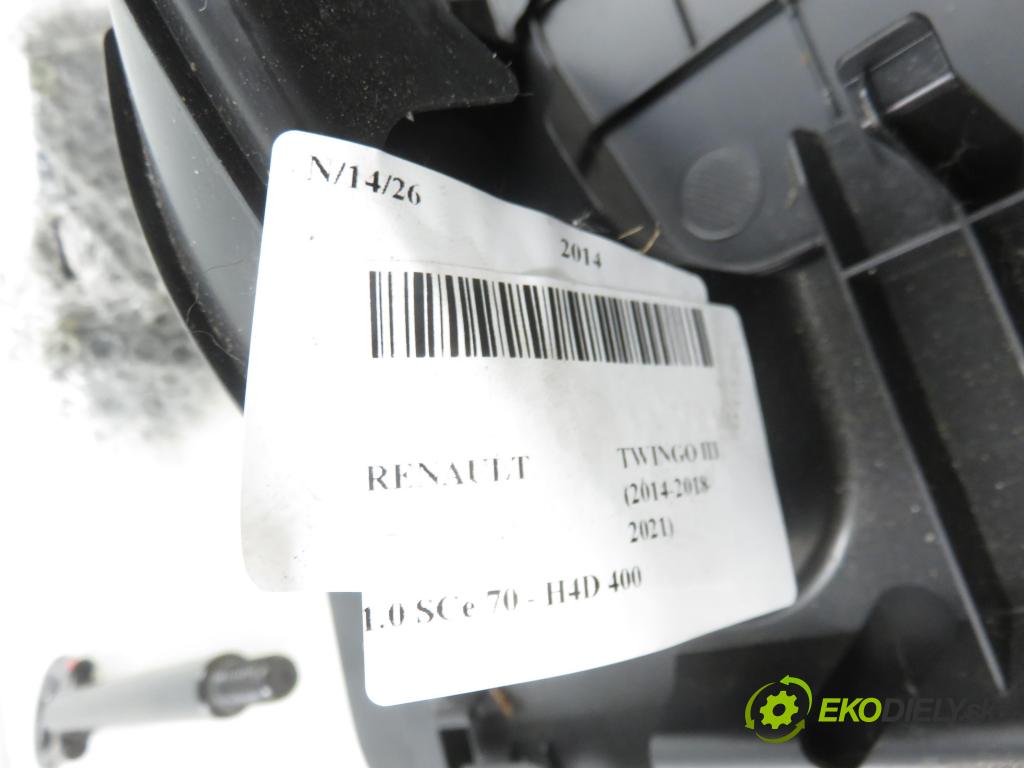 RENAULT TWINGO III (BCM_) HB 2014 52,00 1.0 SCe 70 - H4D 400 999,00 Súprava KOLA: ZÁLOHOVANIE: A4535830000 ; A4536804803 ; 140703209