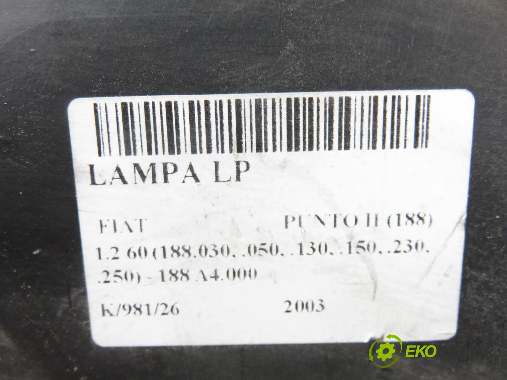 FIAT PUNTO (188_) HB 2003 44,00 1.2 60 (188.030, .050, .130, .150, .230, .250) - 1 1242,00 Svetlo LP 