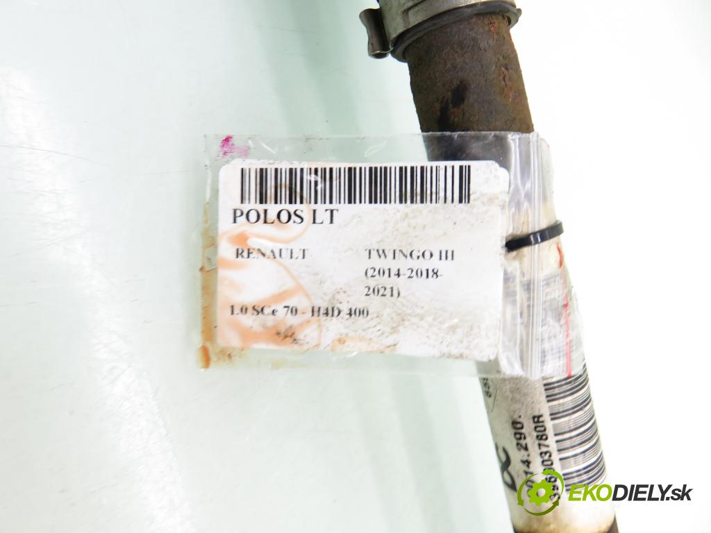RENAULT TWINGO III (BCM_) HB 2014 52,00 1.0 SCe 70 - H4D 400 999,00 poloos LT A4533503500 ; 396003780R
