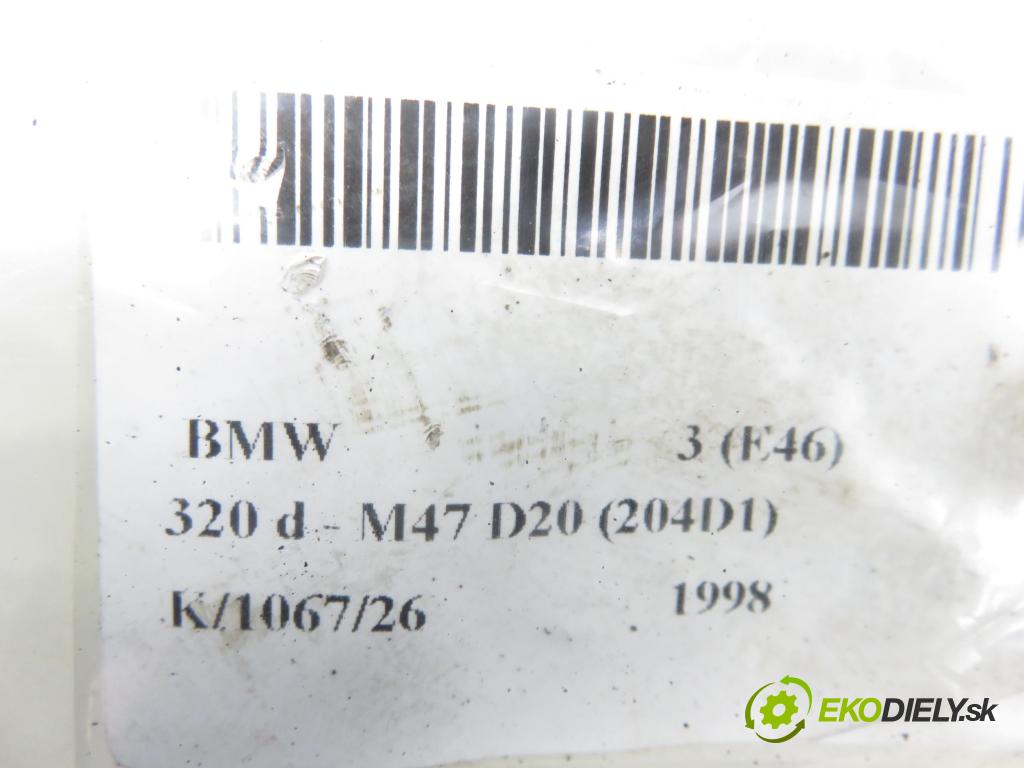 BMW 3 (E46) SEDAN 1998 100,00 320 d 136 - M47 D20 (204D1) 1951,00 lamela kotouč brzdová PŘEDNÍ: