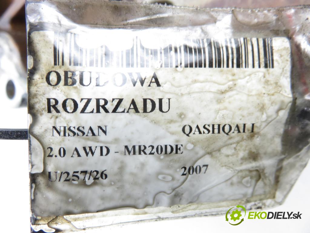 NISSAN QASHQAI / QASHQAI +2 I (J10, JJ10) CROSSOVER 2007 104,00 2.0 AWD 141 - MR20DE 1997,00 Obal Vačkový hriadeľ: