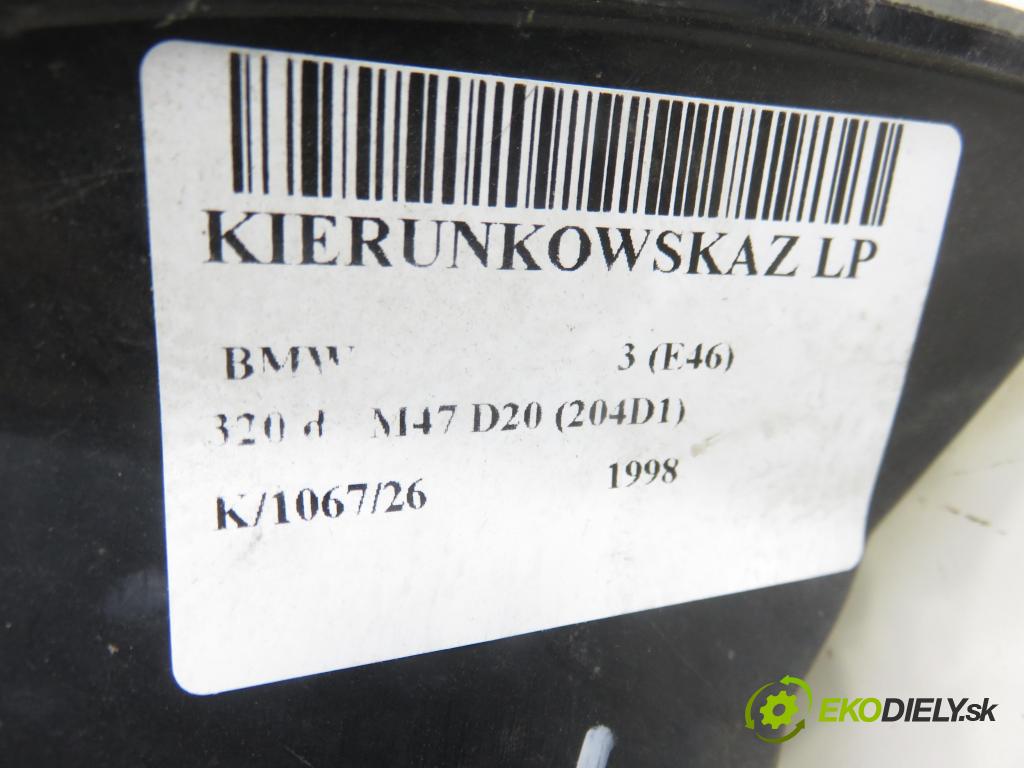 BMW 3 (E46) SEDAN 1998 100,00 320 d - M47 D20 (204D1) 1951,00 směrovka LP