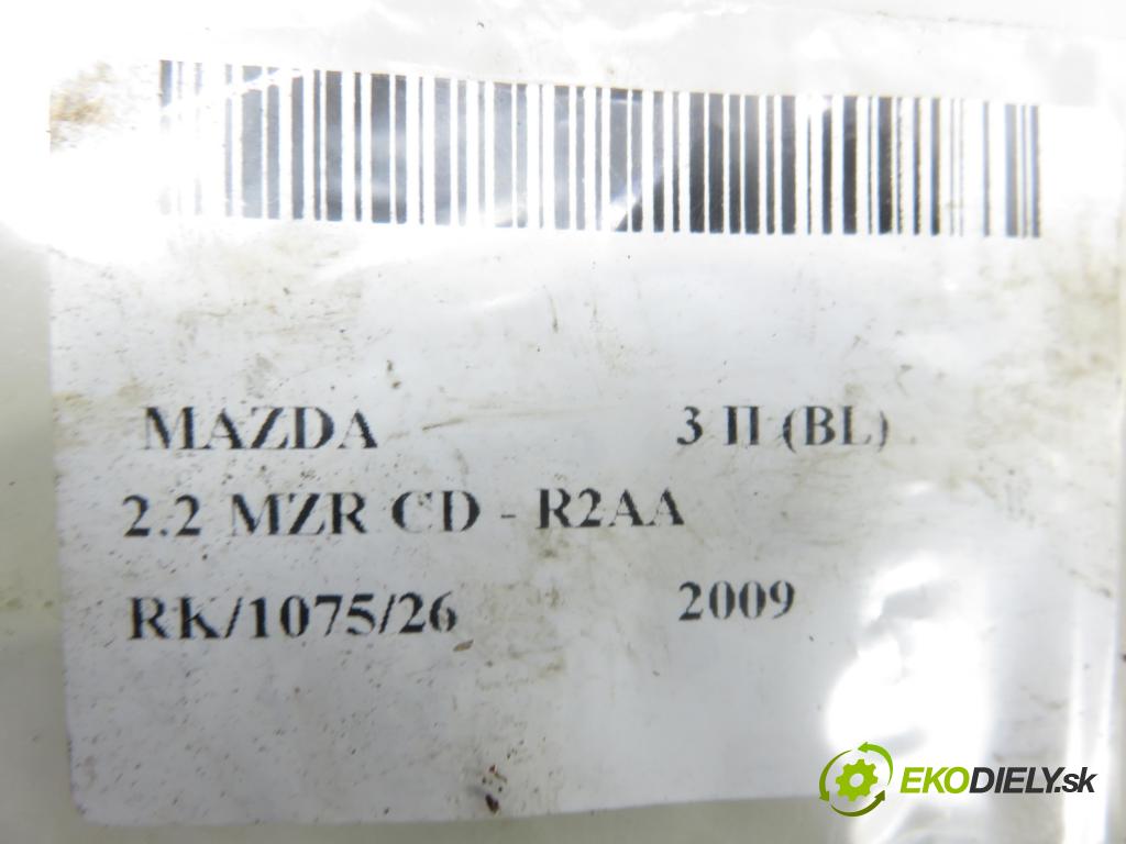MAZDA 3 (BL) HB 2009 136,00 2.2 MZR CD - R2AA 2184,00 lamela kotouč brzdová PŘEDNÍ: