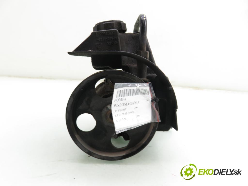 PEUGEOT 206 liftback (2A/C) HB 1999 51,00 1.9 D - WJZ (DW8) 1868,00 pumpa servočerpadlo 9634816080 ; 2606979 (Servočerpadlo)
