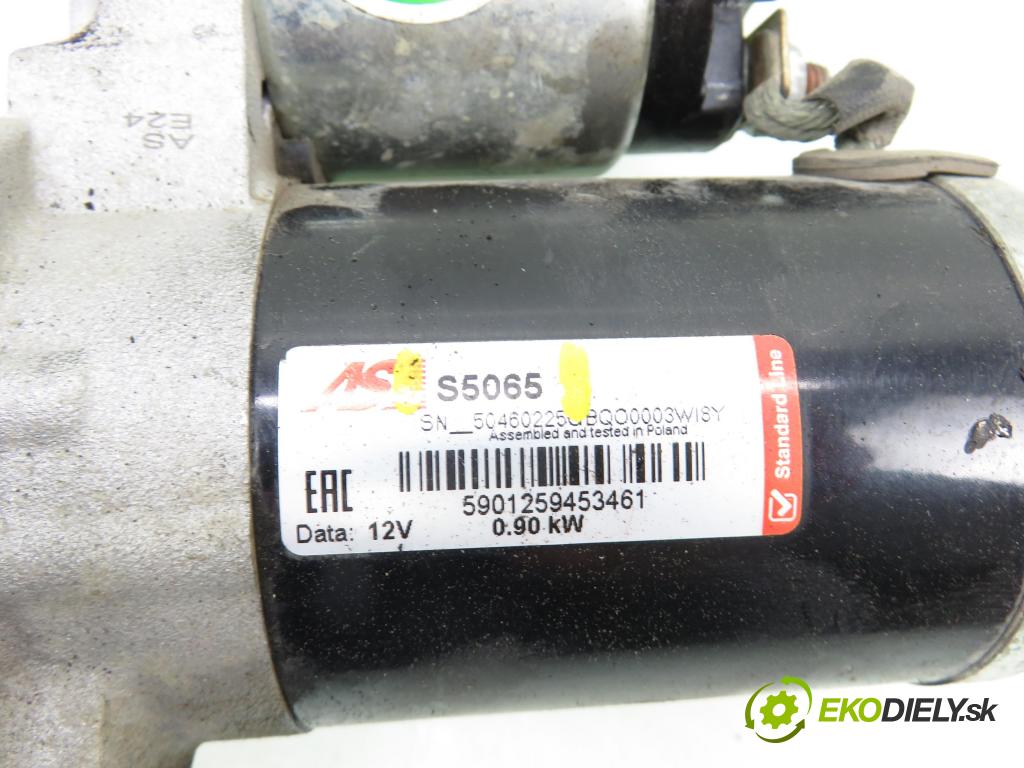 MITSUBISHI COLT VI (Z3_A, Z2_A) HB 2006 55,00 1.1 - 3A91 1124,00 startér S5065 (Startér)