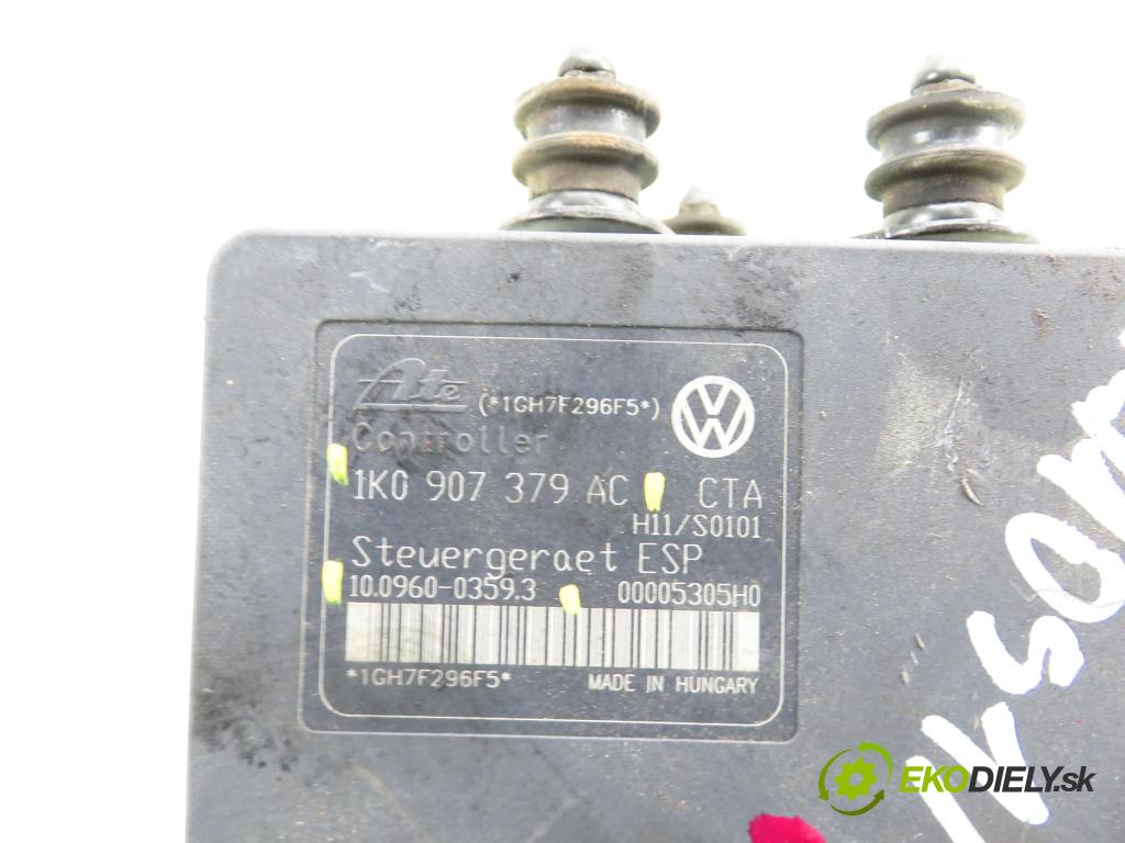 VW GOLF PLUS (5M1, 521) HB 2007 77,00 1.9 TDI - BLS 1896,00 pumpa ABS 1K0907379AC ; 10096003593 ; 1K0614517AE (Pumpa ABS)