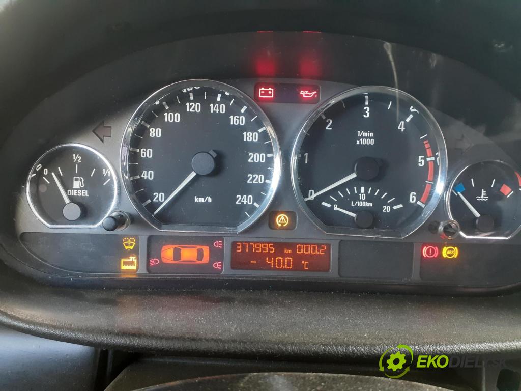 BMW 3 (E46) SEDAN 1998 100,00 320 d 136 - M47 D20 (204D1) 1951,00 prístrojovka elektrický 8386096 ; 0263606150