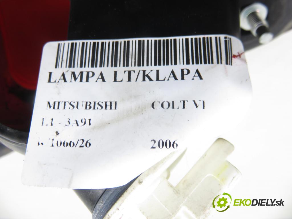 MITSUBISHI COLT VI (Z3_A, Z2_A) HB 2006 55,00 1.1 - 3A91 1124,00 světlo levé zadní kufr MN105623