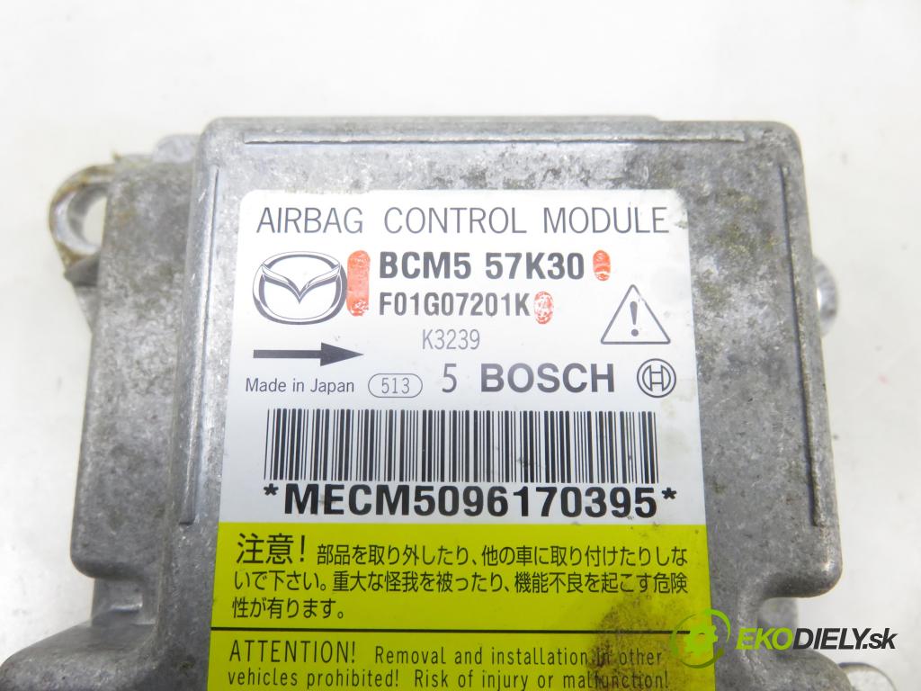 MAZDA 3 (BL) HB 2009 136,00 2.2 MZR CD - R2AA 2184,00 MODUL air BAG F01G07201K ; BCM557K30