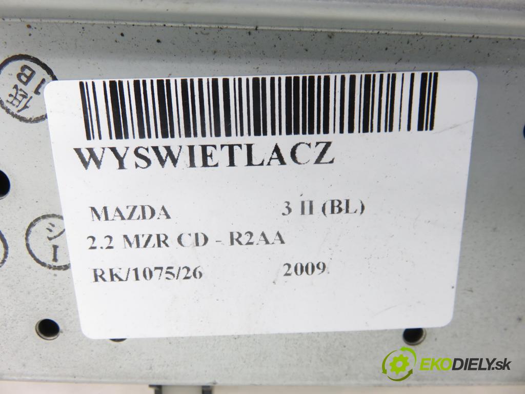 MAZDA 3 (BL) HB 2009 136,00 2.2 MZR CD - R2AA 2184,00 ZOBRAZIT: 4682008983 ; 4685000112