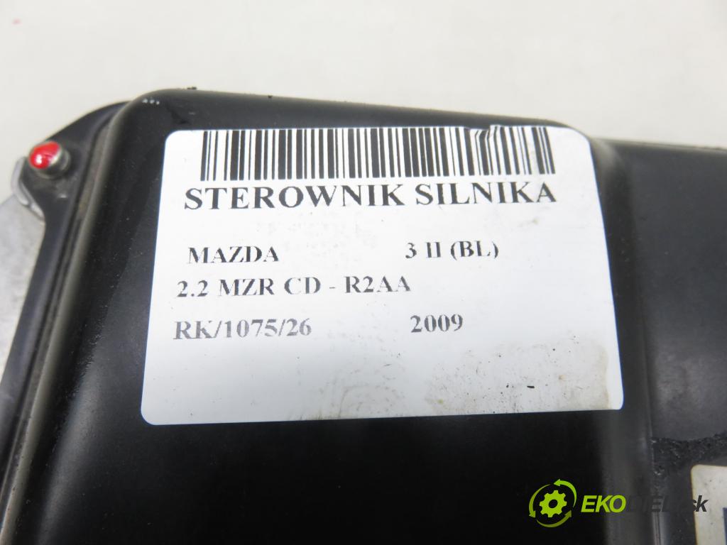 MAZDA 3 (BL) HB 2009 136,00 2.2 MZR CD - R2AA 2184,00 Riadiaca jednotka Motor 2758008384 ; R2AK18881F