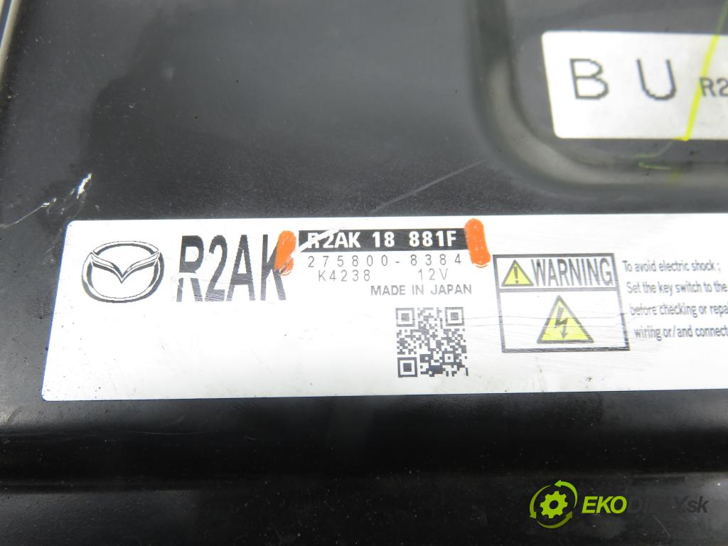 MAZDA 3 (BL) HB 2009 136,00 2.2 MZR CD - R2AA 2184,00 řídící jednotka motora 2758008384 ; R2AK18881F