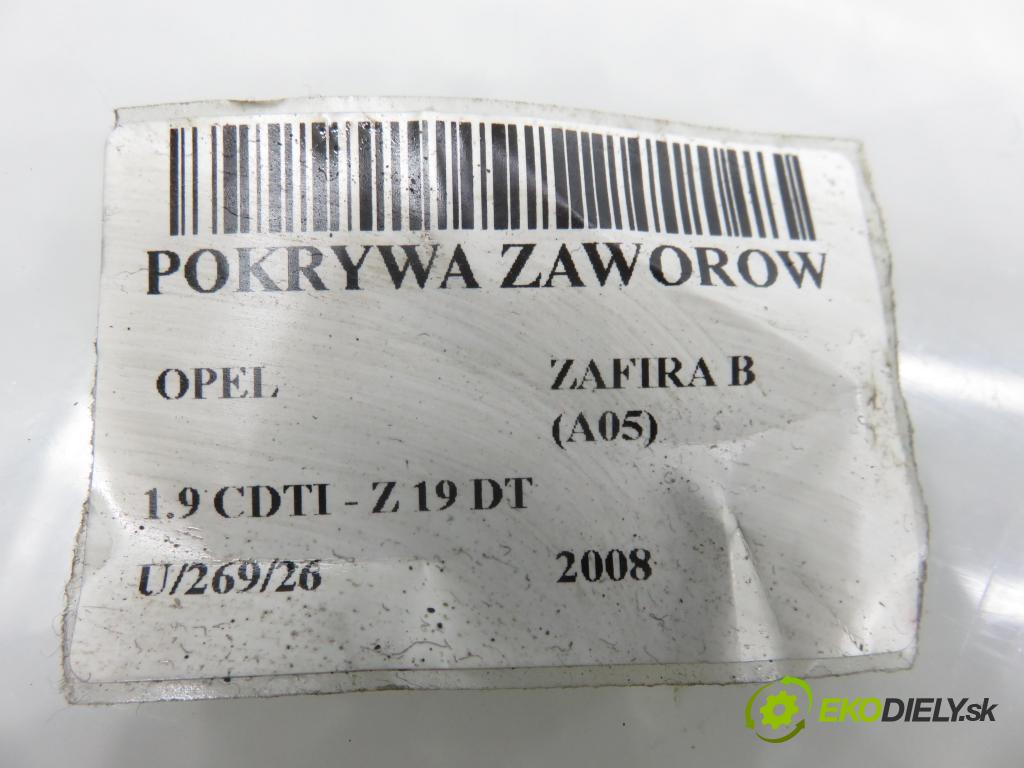 OPEL ZAFIRA B (A05) MINIVAN 2008 88,00 1.9 CDTI - Z 19 DT 1910,00 kryt Ventilů 55197017