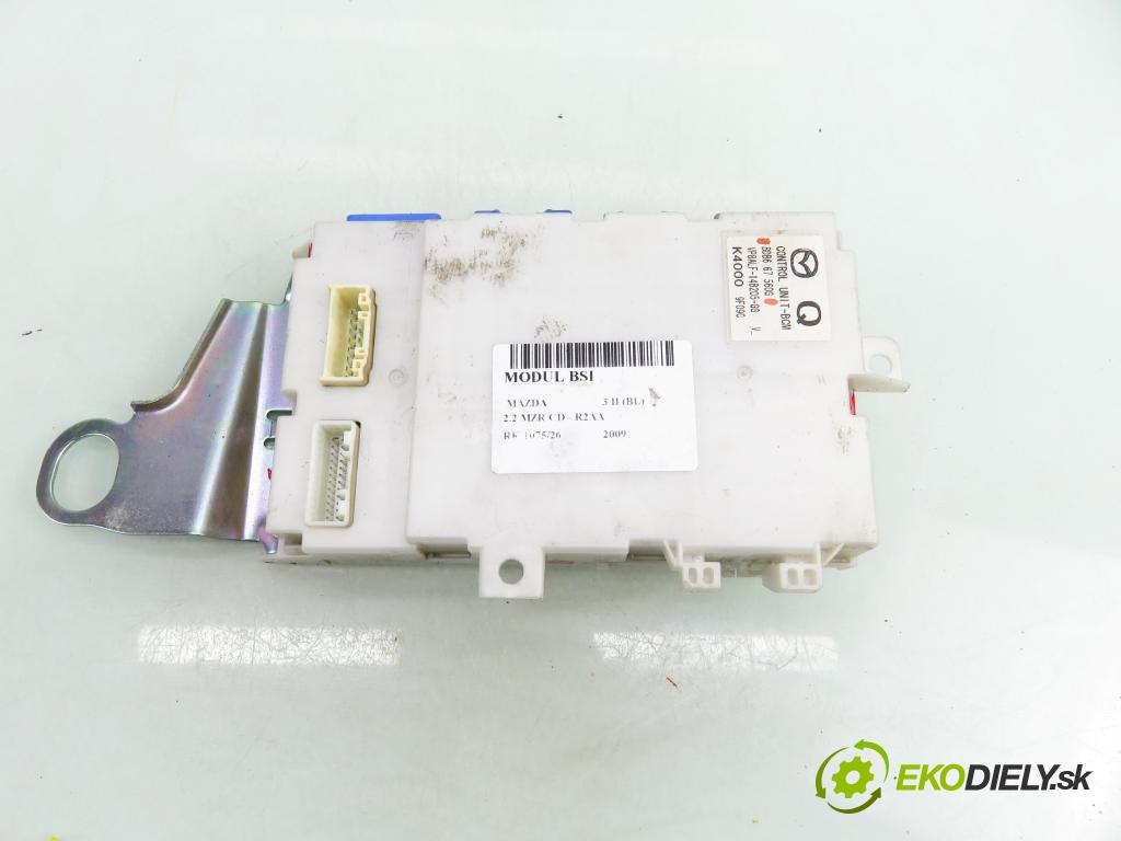 MAZDA 3 (BL) HB 2009 136,00 2.2 MZR CD - R2AA 2184,00 MODUL BCM BDB667560G
